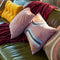 Dutch Decor RENLY - Sierkussen velvet - 40x60 cm - Muted Clay - roze - retro dessin - Inclusief binnenkussen
