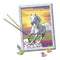 CreArt Kids 18x24cm Paard in de Wei, Schilderen op Nummer Kit, Kunstnummer, Leeftijd 7+, 25845, R...
