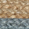 vidaXL - Vloerkleed - handgemaakt - met - olijfgroene - rand - 90 - cm - jute