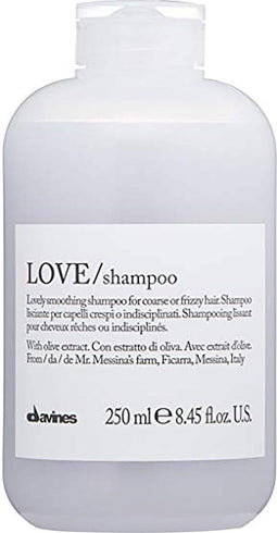 Davines LOVE SMOOTHING Shampoo - 250 ml- Normale shampoo - Voor Kroeshaar -