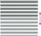 vidaXL - Zebra - rolgordijn - 165x150 - cm - stofbreedte - 160,9 - cm - donkergrijs