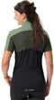 Vaude Matera FZ Tricot fietsshirt korte mouwen groen dames