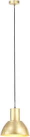 vidaXL Hanglamp rond 25 W E27 28.5 cm messingkleurig