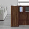 vidaXL - Opbergkast - 40x45x103,5 - cm - bewerkt - hout - bruin - eikenkleurig