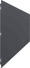 vidaXL - Gazonranden - 10 - st - 25x103 - cm - koudgewalst - staal - antraciet