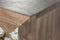 Ladenkast Home ESPRIT Bruin Zwart Zilverkleurig Mangohout Spiegel Indiaas 45 x 35 x 105 cm