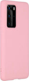 iMoshion Hoesje Geschikt voor Huawei P40 Pro Hoesje Siliconen - iMoshion Color Backcover - Roze