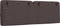 vidaXL - Hoofdbordkussen - 120 - cm - stof - donkerbruin