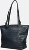 Berba Dames Leren Shopper Laguna 805-313 Navy