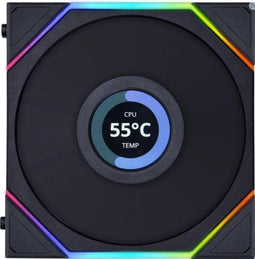 Lian Li Uni Fan TL LCD - Case Fan 120mm - RGB verlichting en LCD-scherm - Zwart (1-pack)
