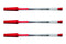 Balpen - Quantore - Rood - Stick - 50 stuks