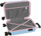 Stitch HAPPY - Rolkoffer Trolley - 20'' 20 L 34,5 x 55 x 20 cm - Celeste