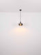 Globo Maxy - hanglamp - zwart smoke glas - Ø 29cm - E27 - 15548H1