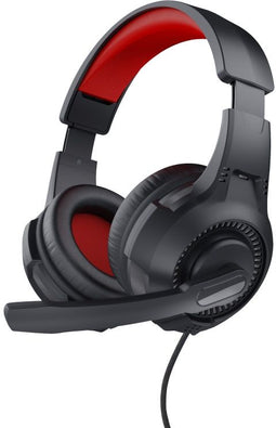 Trust Gaming Headset 24785 - Over-ear - Krachtig geluid - Rood Zwart
