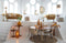 Light & Living Eetkamerstoel 'Kate' Bouclé, kleur Zand