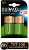Duracell Recharge Ultra D-batterijen - Oplaadbaar 3000 mAh NiMH - (2 stuks)