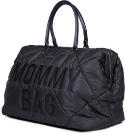 Childhome Mommy Bag® Verzorgingstas - Gewatteerde Luiertas - Zwart - Ruim & Waterafstotend - 55x30x40cm