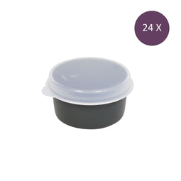 Sausbak, 30ml - Set van 24 inclusief deksel - Herbruikbaar - Move Dip - Koziol Move | Bio-Circulair