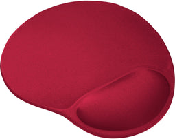 Trust 20429 - Muismat met polssteun - Ergonomisch - Rood