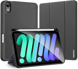 Dux Ducis Domo Book Case - iPad Mini 6 (2021) - Stylus pen houder - Zwart