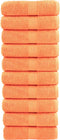 vidaXL - Gastendoekjes - SOLUND - 10 - st - 600 - g/m² - 30x30 - cm - oranje