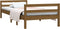 vidaXL - Bedframe - 75x190 - cm - massief - grenenhout - honingbruin