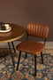 ANLI STYLE CHAIR JAKE WORN BROWN