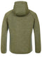 Dare2B Gebreid fleece Hoodie voor Heren - kaki Groen - Maat L