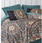 Essence - Beddengoedset - 100% katoensatijn - Dekbedovertrek 220 x 240 cm + 2 kussenslopen 60 x 60 cm - Petrol (2 stuks)