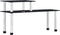 vidaXL - Keukenschap - 45x16x26 - cm - gehard - glas - zwart