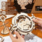 Houten 3D puzzel luxe eeuwigdurende kalender - 52 onderdelen - niveau 3 - ROKR