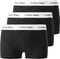 Calvin Klein Low Rise Trunks - Heren Boxershorts - 3-Pack - Zwart (3-pack)