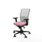 Piqueras y Crespo 2D036G0 - Bureaustoel - Verstelbare hoogte met armleuning - Roze