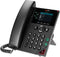 Poly VVX 250 - VoIP-telefoon - 4-lijns met PoE-ondersteuning - 2,8