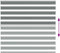 vidaXL - Zebra - rolgordijn - 165x100 - cm - stofbreedte - 160,9 - cm - donkergrijs