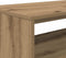 vidaXL - Tv-meubel - 80x40x40 - cm - bewerkt - hout - artisanaal - eikenkleur