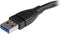 Startech USB3EXT6INBK - USB 3.0 verlengkabel 15 cm - Zwart