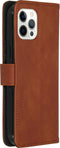 iMoshion Hoesje Geschikt voor iPhone 12 Pro Max Hoesje Met Pasjeshouder - iMoshion Luxe Bookcase - Bruin