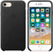 Apple iPhone 8/7 Plus - Leren hoesje - Hard case - Zwart