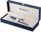 Waterman balpen Hémisphère Deluxe Marine Blue met palladium detail