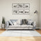 vidaXL - Vloerkleed - OVIEDO - laagpolig - 160x160 - cm - grijs