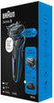 Braun 51-B1200S - Scheerapparaat - Waterbestendig - Blauw