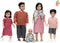 Lundby Set - Poppenhuisfamilie 'Jamie' (5-Delig)