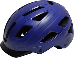 Qt Cycletech Fietshelm Urban Style Donkerblauw Maat 58-62 Cm