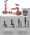 Scoot and Ride Highwaykick 1 - Loopfiets en step - Kantelbeveiliging - Peach