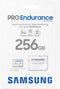 Samsung PRO Endurance - microSDXC 256GB - 4K en Full HD opname - tot 140.000 uur