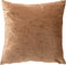 Dutch Decor TINO - Kussenhoes velvet 45x45 cm Tobacco Brown - bruin - met rits