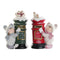 Kerstversiering DKD Home Decor Multicolour 16 x 28 x 40 cm (2 Stuks)