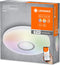 LEDVANCE Slimme led-wand- en plafondlamp voor binnen met wifi-technologie, lichtkleur veranderbaar (3-K-65-K), RGB-kleuren veranderbaar, wit, 34-mm, compatibel met Google en Alexa, SMART+ ORBIS KITE RGBW