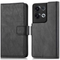 IMOSHION Luxe Bookcase - Oppo Reno 8 Pro 5G - Telefoonhoesje met ruimte voor 3 pasjes - Zwart